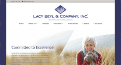 Desktop Screenshot of lacybeyl.com