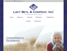 Tablet Screenshot of lacybeyl.com